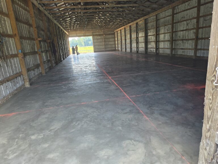 Maes Concrete Burr Oak Michigan flatwork