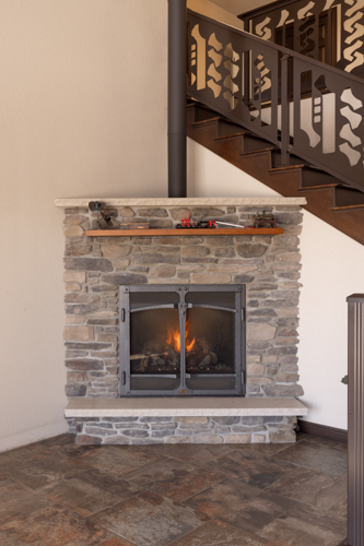 Otto Stove & Fireplace Shipshewana Fireplace install